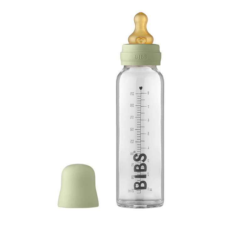 BIBS  Glass Baby Bottle Complete Set 240ml