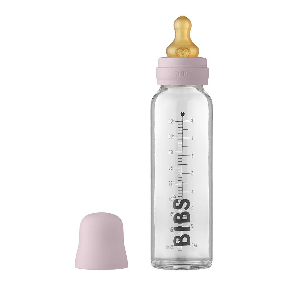 BIBS  Glass Baby Bottle Complete Set 240ml