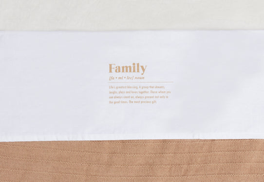 Flat Sheet 120x150cm Family