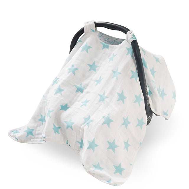 Car Seat Muslin Blanket / Cover