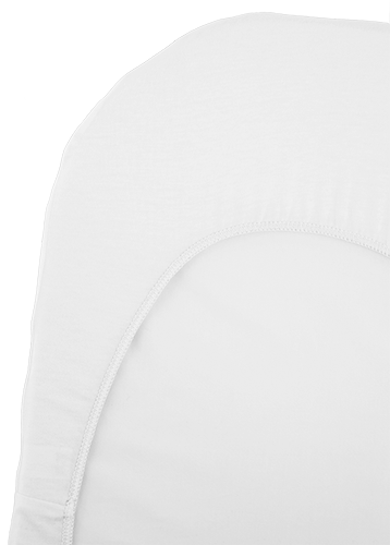 BabyBjörn Fitted Sheet for Cradle White Organic