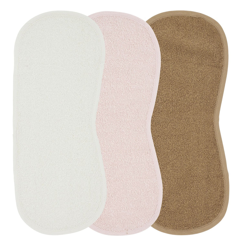 Basic Terry Burp Cloths 3pcs
