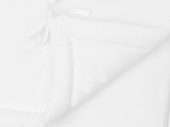 Cot Bumper white 180 x 30cm White