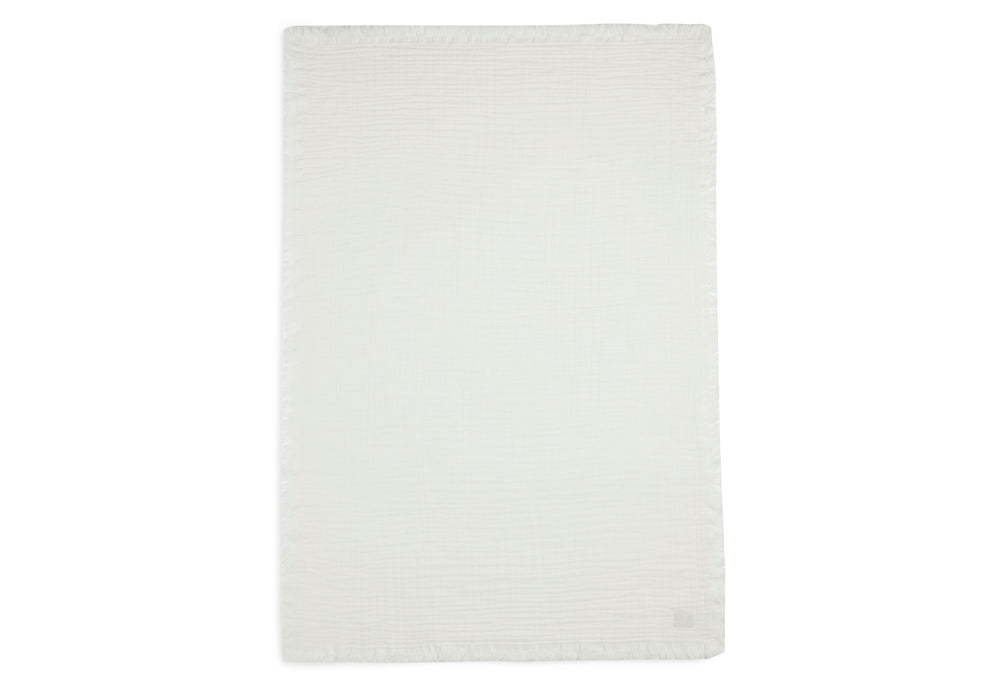 Blanket Muslin Fringe 120 x 120 cm