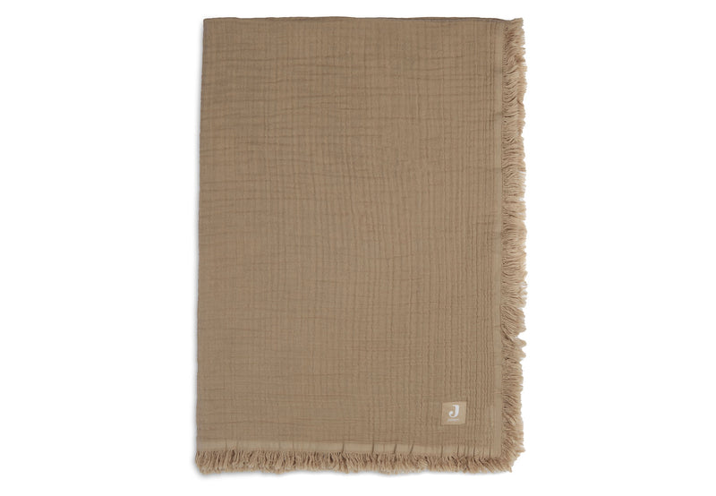 Blanket Muslin Fringe 75 x 100 cm