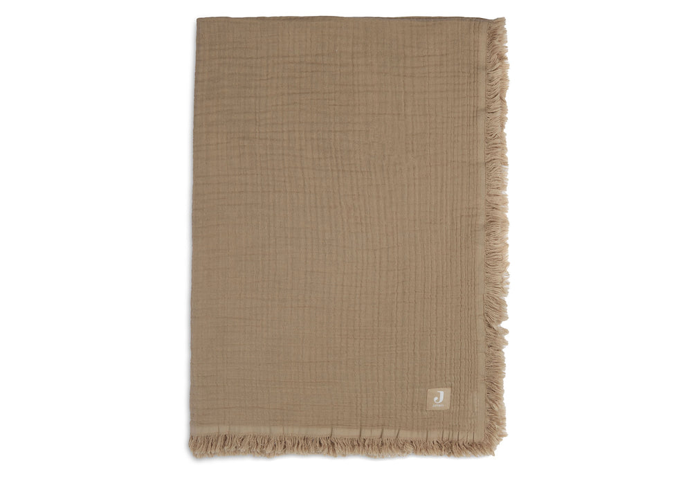 Blanket Muslin Fringe 75 x 100 cm