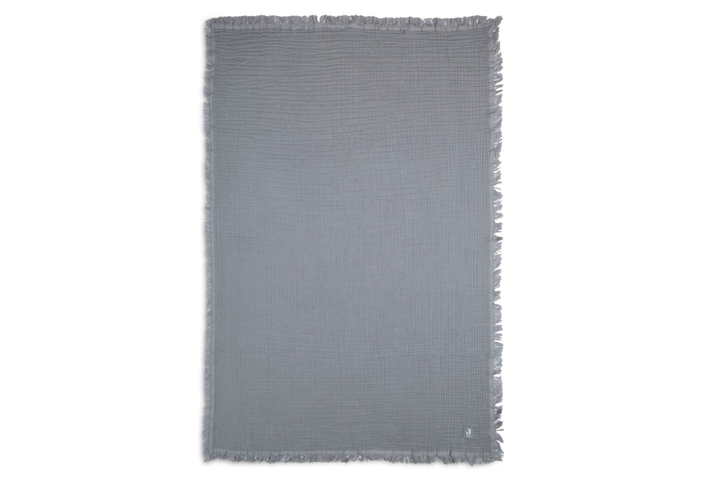 Blanket Muslin Fringe 120 x 120 cm