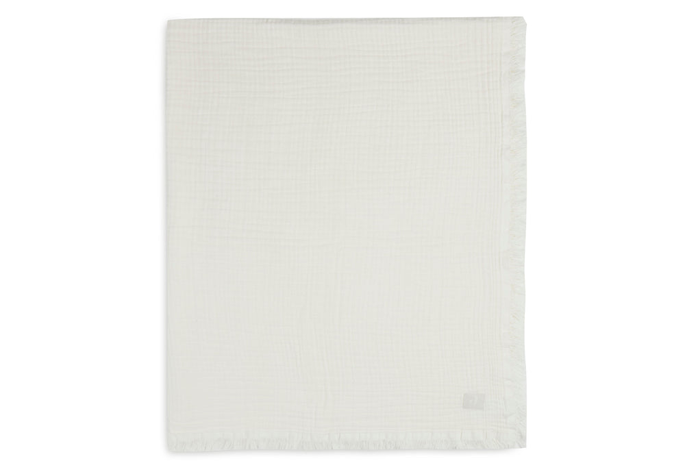 Blanket Muslin Fringe 120 x 120 cm