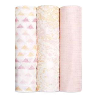 Aden & Anais Swaddle  3 pack