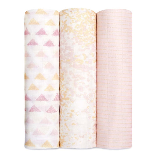 A&A Silky Soft Swaddle  3 pack