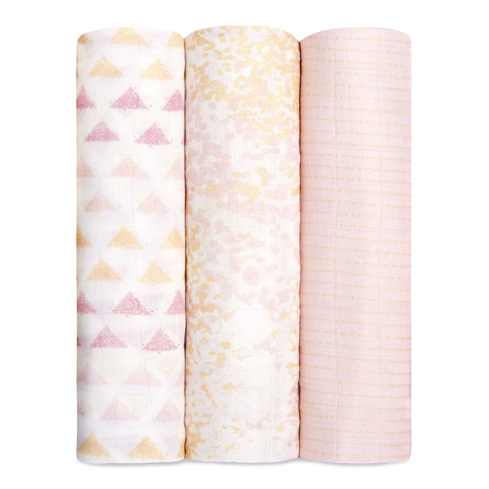 Aden & Anais Swaddle  3 pack