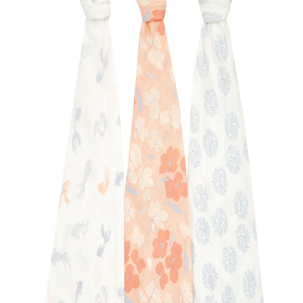 Aden & Anais Swaddle  3 pack