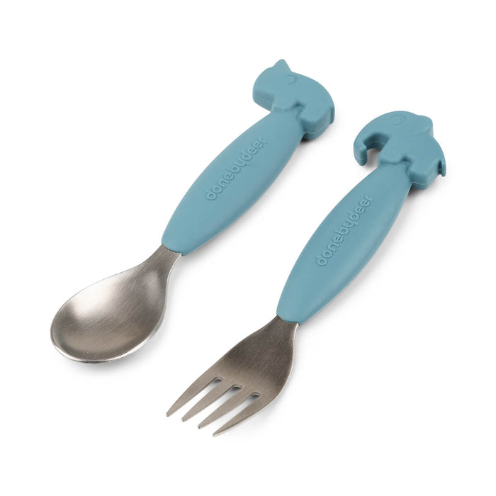 Easy-grip Spoon & Fork Set