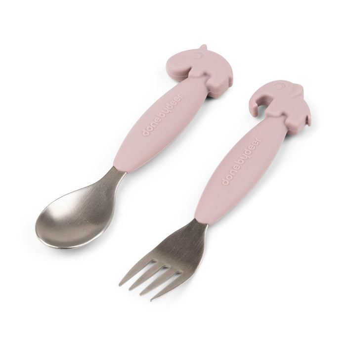 Easy-grip Spoon & Fork Set