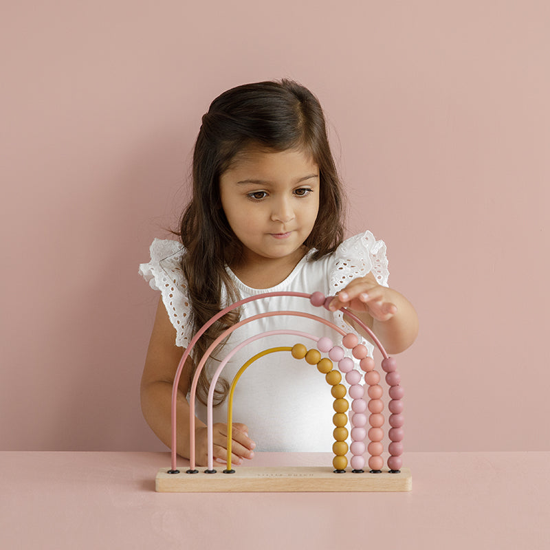 LD Wooden Rainbow Abacus