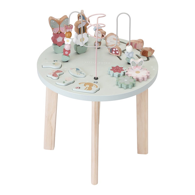 Little Dutch Activity Table Flowers Butterflies Make Believe Co