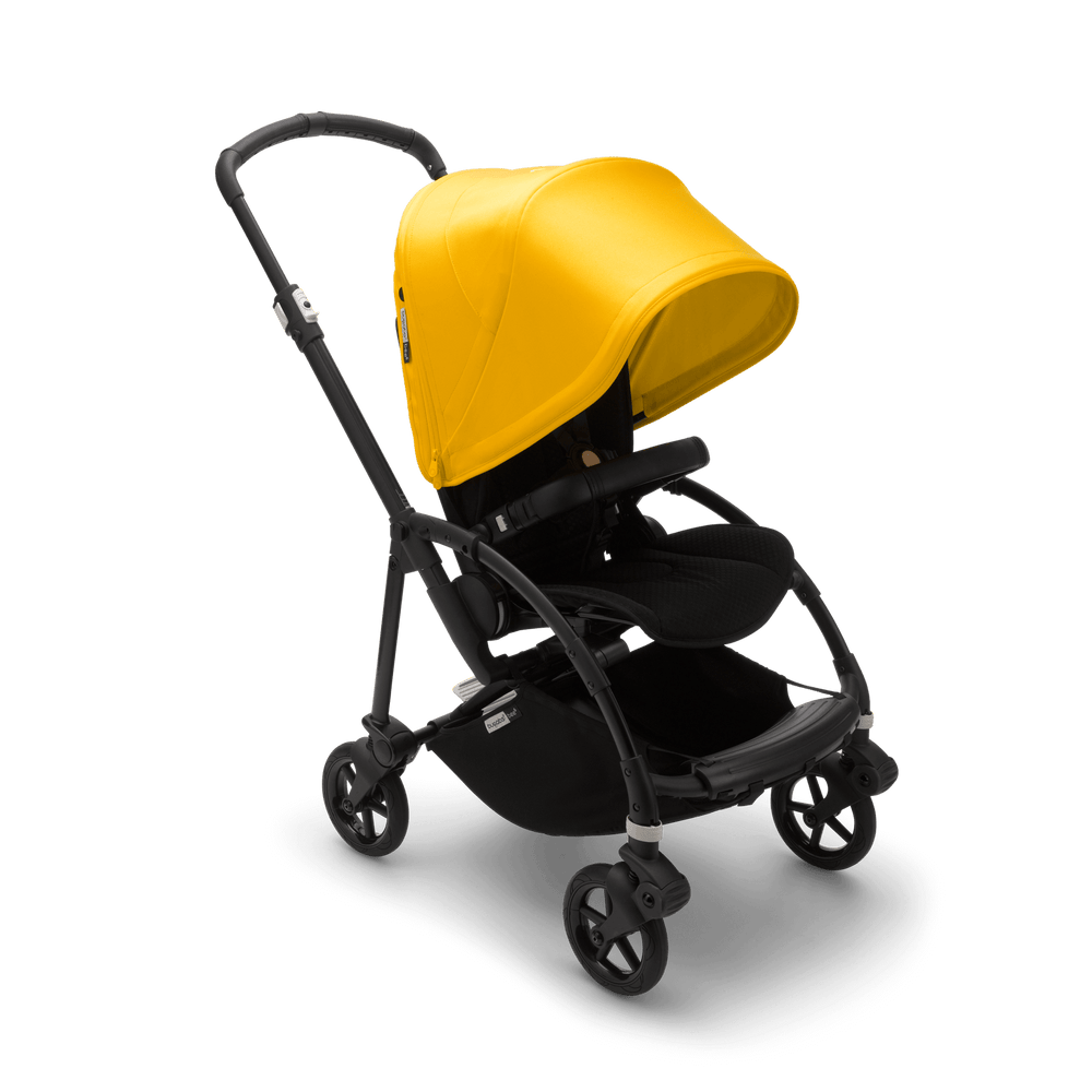 Bugaboo Bee6 Complete Black Black Yellow Kids Living