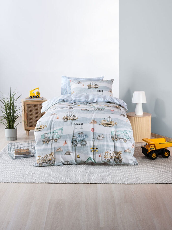 Duvet Cover Set Heavy Machinery