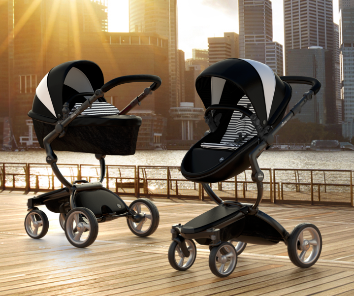 mima pram black