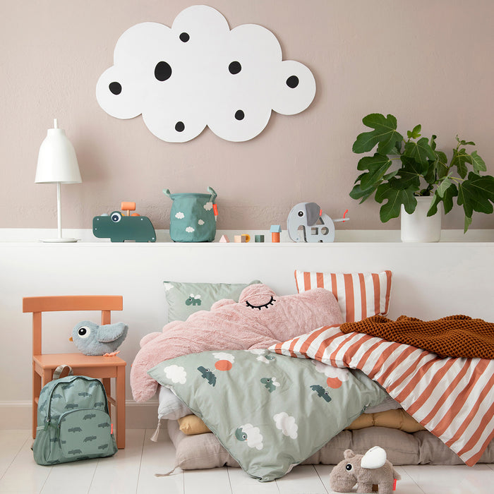 Storage Basket Set 3pcs Happy Clouds