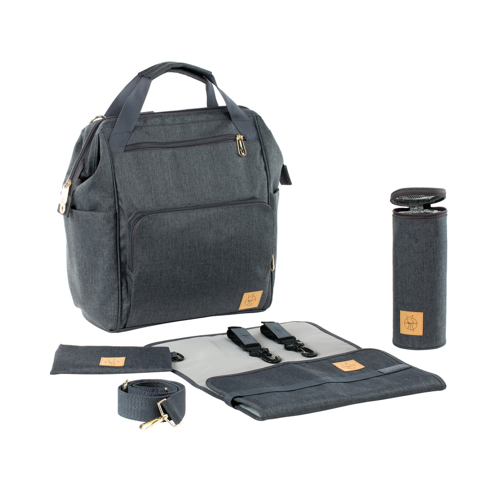 LÄSSIG Rolltop Backpack Diaper Bag