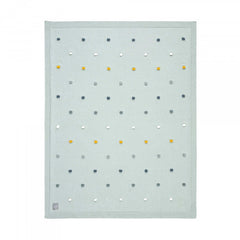 Lassig Knitted Blanket Dots 80x110cm