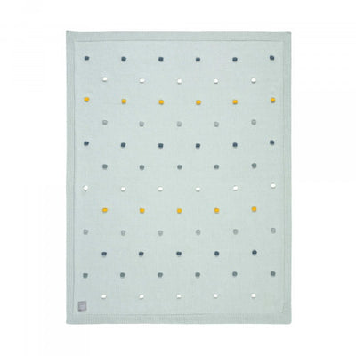 Lassig Knitted Blanket Dots 80x110cm