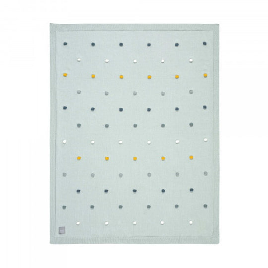 Lassig Knitted Blanket Dots 80x110cm
