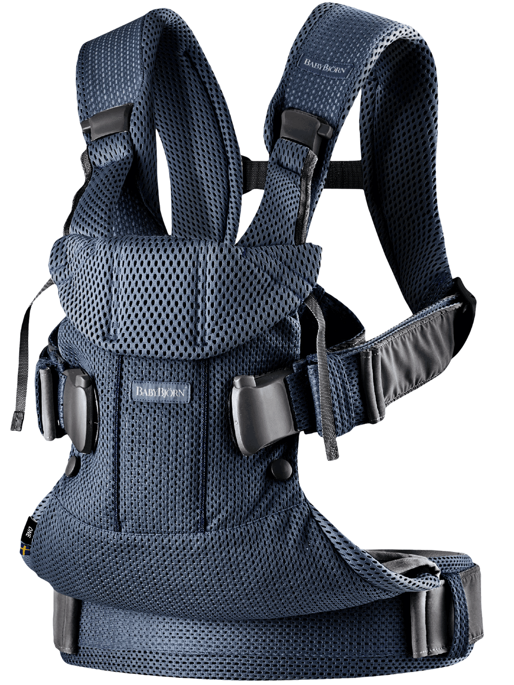 Babybjorn baby carrier top one silver mesh