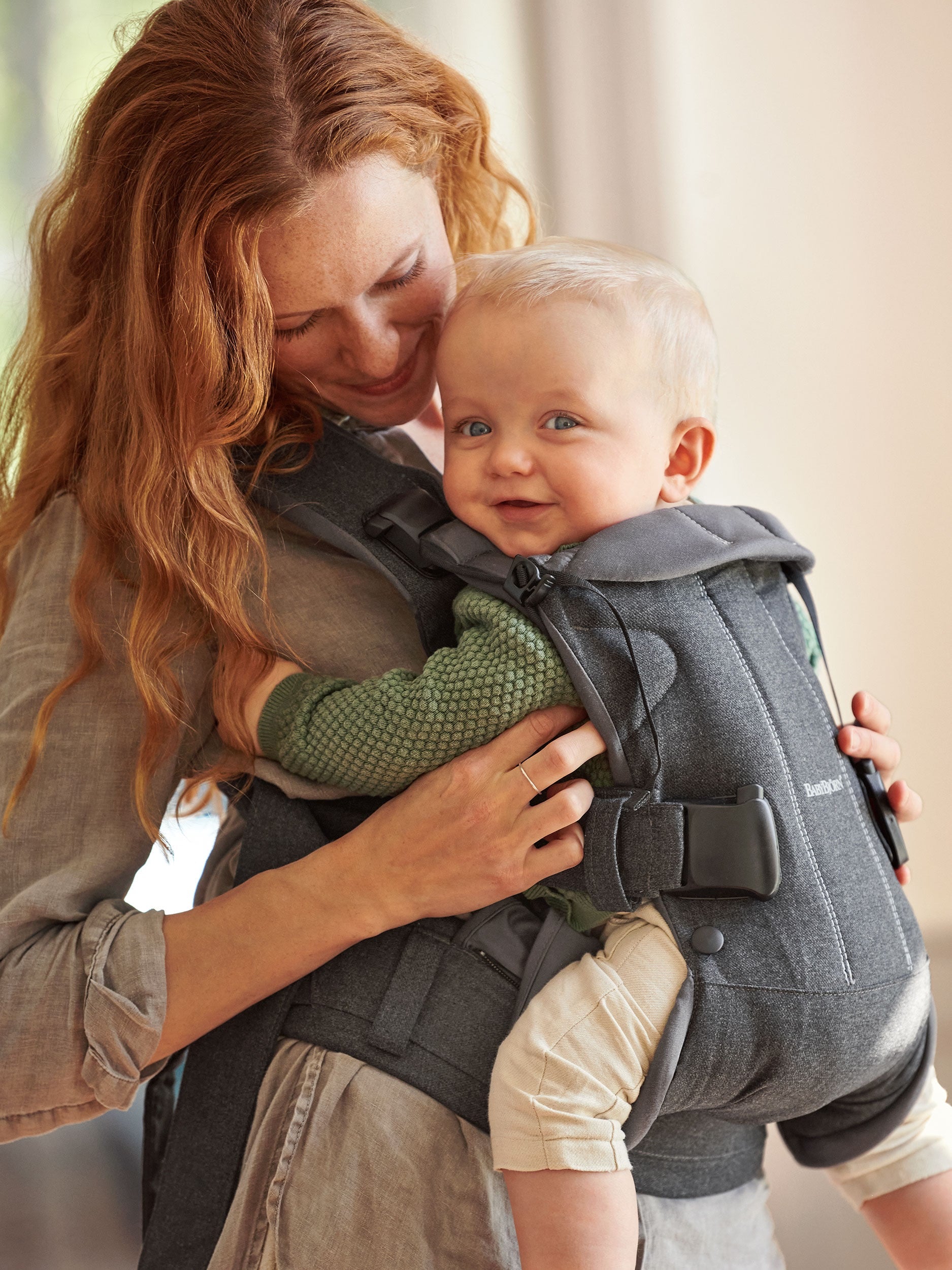 BabyBjörn Baby Carrier One Woven Mix – Kids Living