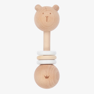 Eco Friendly Wooden Bear Rattle