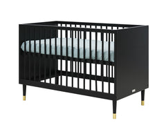 Cloë Cot Matt Black 120 x 60