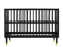 Cloë Cot Matt Black 120 x 60