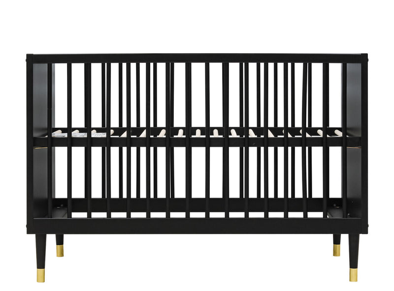 Cloë Cot Matt Black 120 x 60