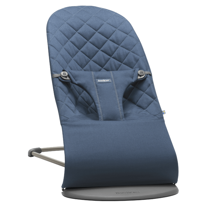 BabyBjorn Bouncer Bliss Woven Petal Quilt Dark Green