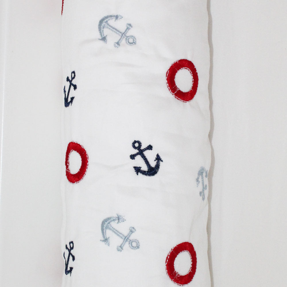 Babes & Kids Cotbumper Cover Embroidered