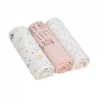 Heavenly soft Swaddle Large 3 pack