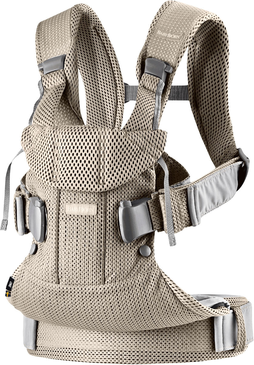 BabyBj rn Baby Carrier One Air 3D Mesh Kids Living