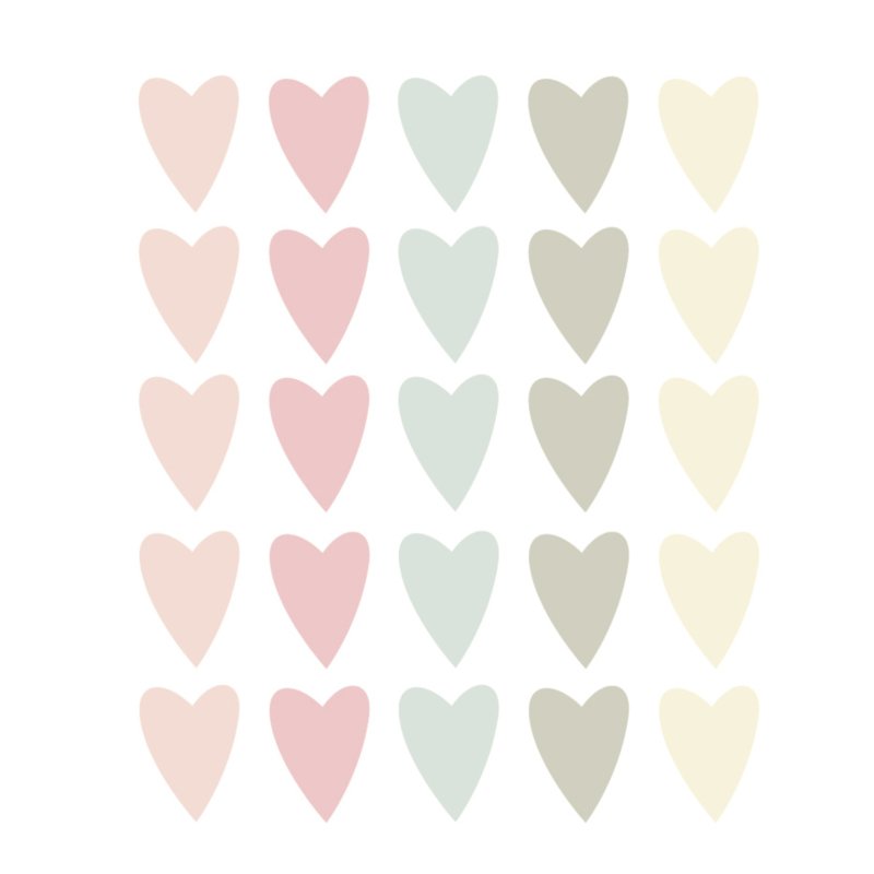 Wall Stickers Hearts