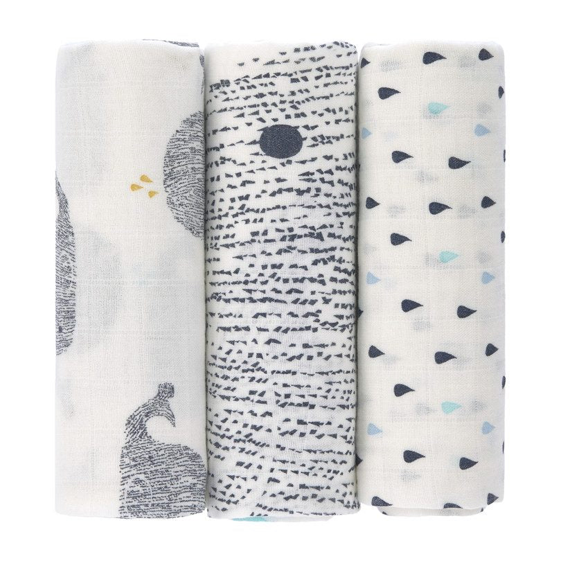 Heavenly soft Swaddle Large 3 pack