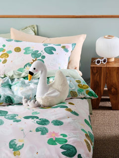 Duvet Cover Set Swanning Around