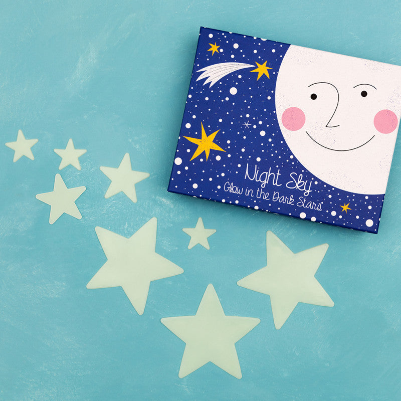 Box of 30 Glow In The Dark Stars Stickers