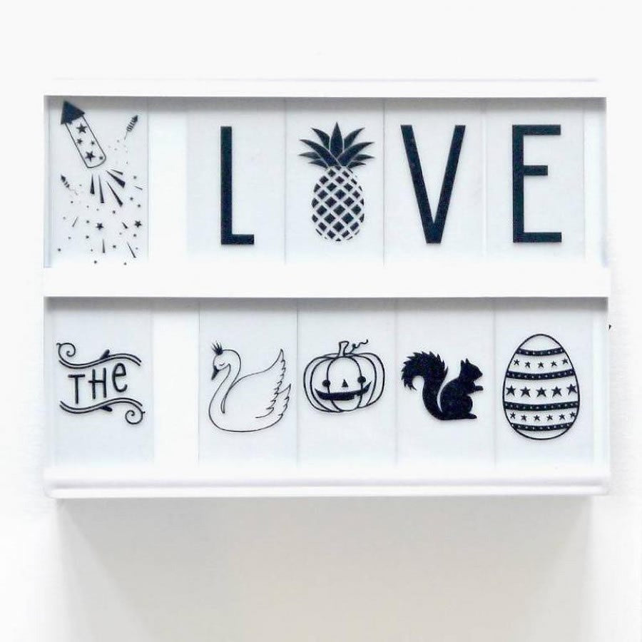 Light Box Letter Pack & Symbols